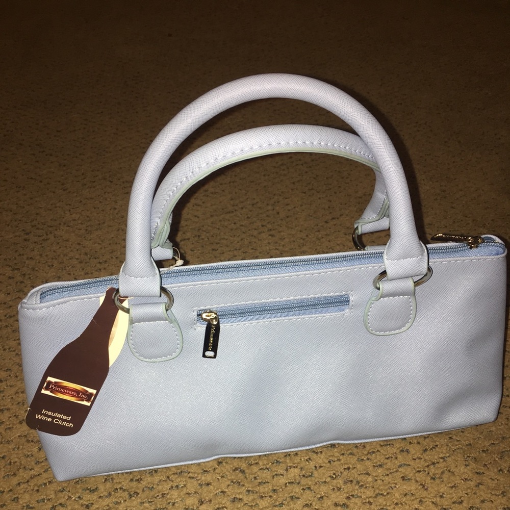 Primeware Insulated Blue Wine Purse - NEW